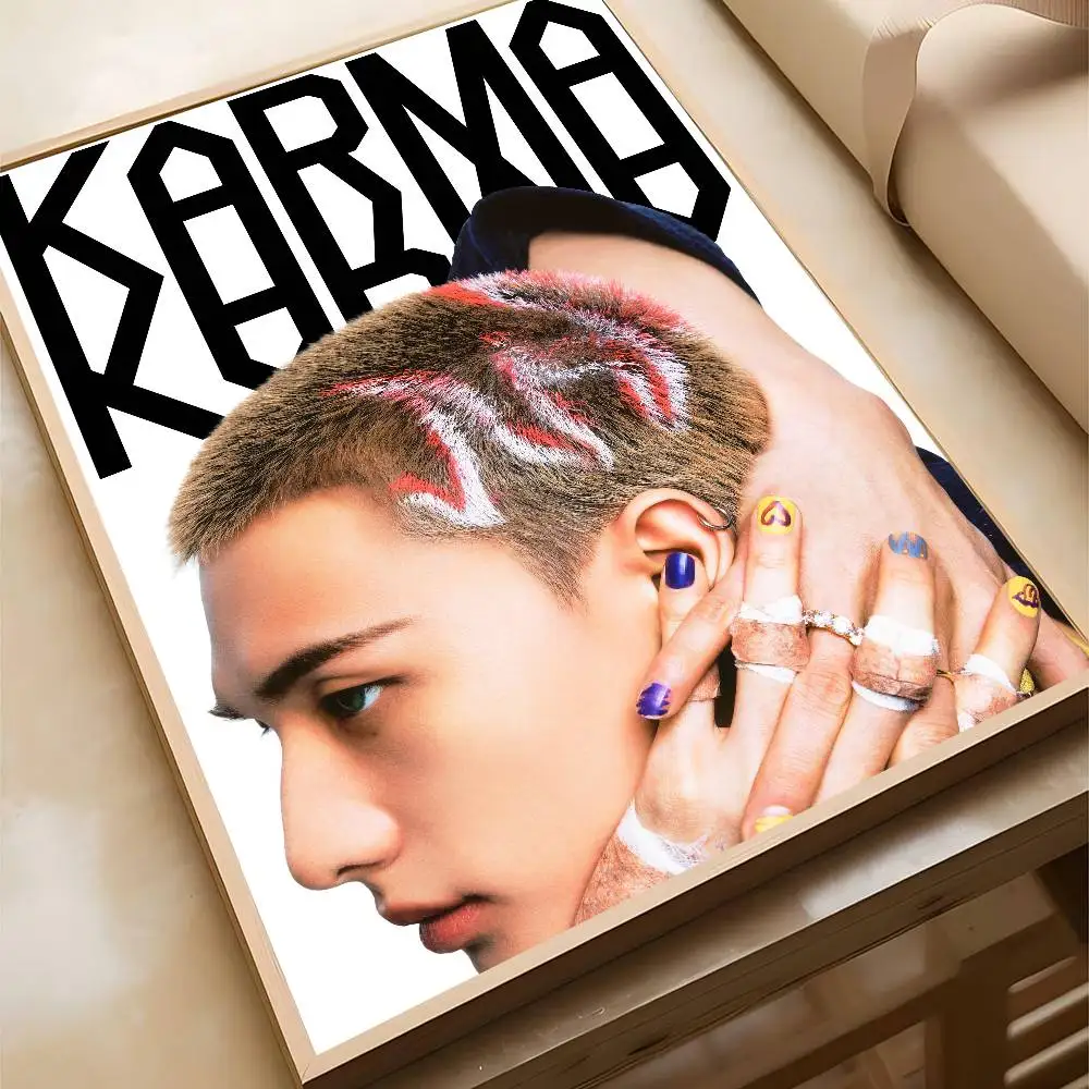 STRAYKIDS 4th Studio Album 'KARMA' Hyun Jin Wall Art