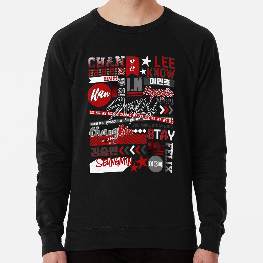 Stray Kids Ot8 Collage Ver 2 Sweatshirt